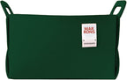 Collapsible Felt DEEPGREEN Storage Bin Large 14.6"x9.4"x9.4" – Foldable Basket with Handles for Closet, Laundry Room Organiza