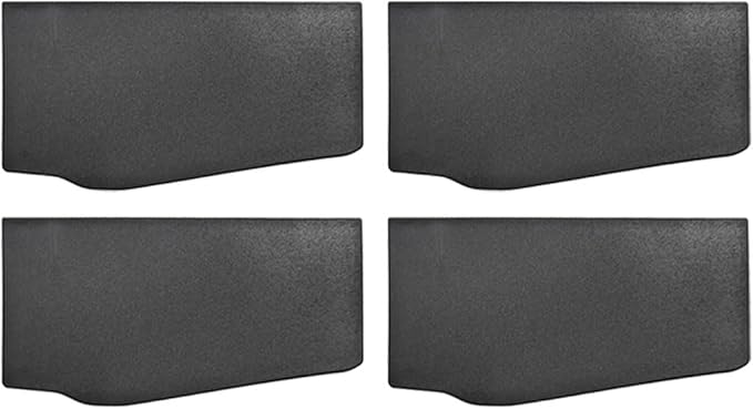 Muslogy for 2023-2026 Colorado & Canyon Tailgate Organizer Storage Divider 4PCS Black ABS Material Compatible with Chevy Colorado/GMC Canyon StowFlex Tailgate Accessories 2023 2024 2025 2026