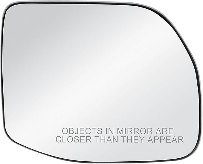 Replacement Passenger Right Side Door Mirror Glass Heated with BLIS (Blind Spot Sensor) and Back Plate for 2022-2025 Ford Maverick Bronco Sport