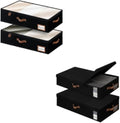 StorageWorks Underbed Storage Bins with Under Bed Storage with Lid