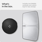Spigen Triple-Coated Front Windshield Sunshade for All Tesla Model X (2015 to Current)
