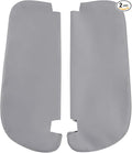 Car Sun Visor Cover Skin Replacement Fits for Dodge Ram 1500 2500 1994-2001 Microfiber Leather, Gray