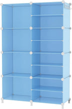 AWTATOS Closet Organizer 8 Cube Storage Shelves Closet Storage Clothes Organizers Stackable Cubby Shelving for Closet Bedroom