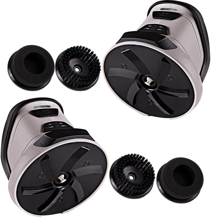 ZONETECH Electric Ice Scraper for Car Windshield, Electric Snow Scraper for Window, Ice Removal Tools Rechargeable with USB Cable, Cleaning Brush (3 in 1 Electric Ice Scraper Upgraded, 2 Pack)