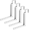 BAKON Over The Door Hanger Folding Clothes Drying Rack, Folding Hanging Coat Rack for Indoor Laundry Room Compact Small Space