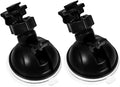2pcs Cup Dash Cam Mount Holder Easy to Install Stable Support for Windshield Dashboard Use Single Screw Design for Effortless Attachment and Detachment