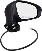 Brock Replacement Power Mirror Passengers Side Heated Signal Memory Puddle Lamp Blind Spot Detection Manual Folding Compatible with 2013-2015 ES350 ES300h 8791033B41C0