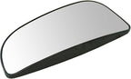 TRQ Passenger Side Mirror Glass Heated with Spotter Glass Compatible with 2011-2022 Ram 1500 2011-2018 Ram 2500 3500 4500 550