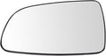 TRQ Driver Side Mirror Glass Heated Snap-On Compatible with 2007-2011 Chevrolet Aveo GM1324154