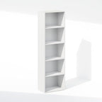 Furinno Reed Closet Organizers and Storage, 5-Tier Closet Organizer, Open Shelf Closet Storage, for Wardrobe, Bedroom, Living