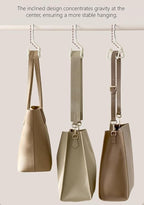 HARWAVE 4 Pack Bag Hangers, Purse Hangers for Closet, Hooks for Organizer and Hanging Bags Handbags Belts