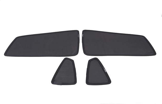 Car Window Shade Compatible with Subaru Crosstrek 2024 2025 2026, Front Rear Mesh Side Window Sun Shade Glare Shield and UV Rays Protection Accessories (Back Window)