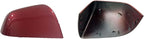Compatible with Tesla Model Y Side Mirror Cover Replacement 2021 2022 2023 2024, Right Passenger Side Rearview Mirror Cover Cap for Model Y Accessories(red)