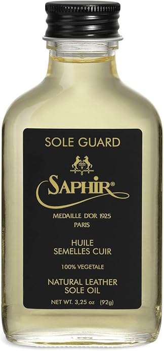 Saphir Medaille d'Or Sole Guard – Conditioner & Protector Oil for Leather Shoes