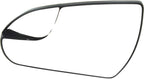 For Hyundai Elantra 2017 2018 Mirror Glass Driver Side | Non-Heated | Flat Type | w/Backing Plate & Blind Spot Glass | Replacement For 87611F3050, 87621F2050