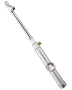 GODESON Tire Pressure Gauge with Hold Reading, 360° Swivel Dual Head Chuck with Pressure Gauge - 20-160 PSI,Big Window,12" Zinc Alloy & Steel Air Gauges for Semi Trucks, RVs, Trailers