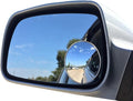Blind Spot Mirror, Ampper 2" Round HD Glass Convex Aluminum Frame Wide Angle Rear View Mirror For All Universal Vehicles Car Suv (Pack Of 4)