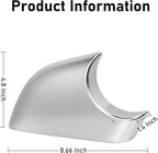 Jaronx Compatible With Tesla Model 3 Mirror Bottom Cover 2017-2025, Chrome Right Passenger Side Door Wing Rearview Mirror Lower Base Cover, For Tesla Model 3 Accessories(Right)