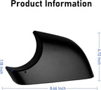 Jaronx Compatible with Tesla Model 3 Mirror Lower Cover 2017-2025,Left Drive Side Rearview Mirror Base Bottom Cover Trim Replacement for Tesla Model 3 Accessories(Left)