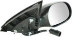 TRQ 2 Piece Driver and Passenger Side Mirror Assembly Set Electric Adjustment Heated No Memory Puddle Light Black Compatible 
