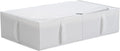 TYEERS Under Bed Storage Containers, Durable Fabric, Washable, Collapsible, Under Bed Storage Bins for Clothes, Blankets, She