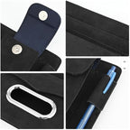 Multifunctional Car Visor Organizer (Suede leather - Black)