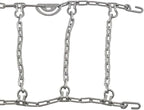 Mytee Products CAM Square Link Snow Tire Chain Compatible w/ 24.5" Rim Diameter & 11" Wide Car Pickup Low-duty Trucks SUV Tir