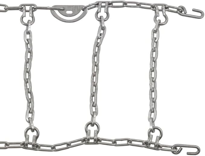 Mytee Products CAM Square Link Snow Tire Chains Compatible w/ 22.5" Rim Diameter & 11" Wide Car Pickup Low-duty Trucks SUV Ti