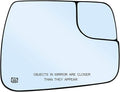 Dodge Ram 1500 Right Side Heated Blind Spot Mirror - Convex Glass with Rear Holder 68402036AA
