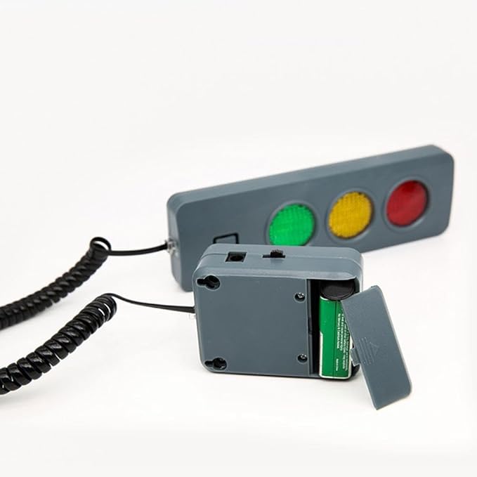 Garage Parking Aid with Led Light, Garage Parking Sensor 3 Color Changing Flashing Distance Indicator, Alarm Signal, Garage Safe Warning Light, Auto Parking System Assist for Car Stop Indicator