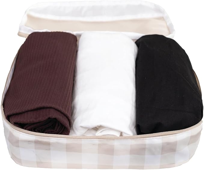 Jadyn Packing Cubes for Travel, 6-Piece Large Packing Cube Organizer Set for Suitcase, Duffel Bag, Luggage, Multiple Sizes Tr