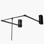 Pull-Down Wardrobe Clothes Rail - Extendable Pull Out Closet Rod, Extendable Wardrobe Rail Tube Rod, Hanging Rod for Closet S
