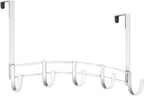 LYNK Professional® Home™ Over the Door Hooks - 5 Hook – Over the Door Coat Rack - Over the Door Hanger - Hanging Towels or Cl