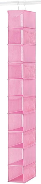 Whitmor Hanging Shoe Shelves, Pink (Pack of 6)