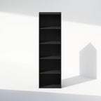 Furinno Reed Closet Organizers and Storage, 5-Tier Closet Organizer, Open Shelf Closet Storage, for Wardrobe, Bedroom, Living