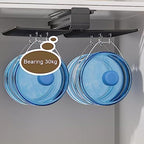 Pull-Out Clothes Rail,Extendable Pull Out Closet Rod, Bearing 30kg Pull-Out Clothes Rail, Aluminum Alloy Adjustable Valet Rod
