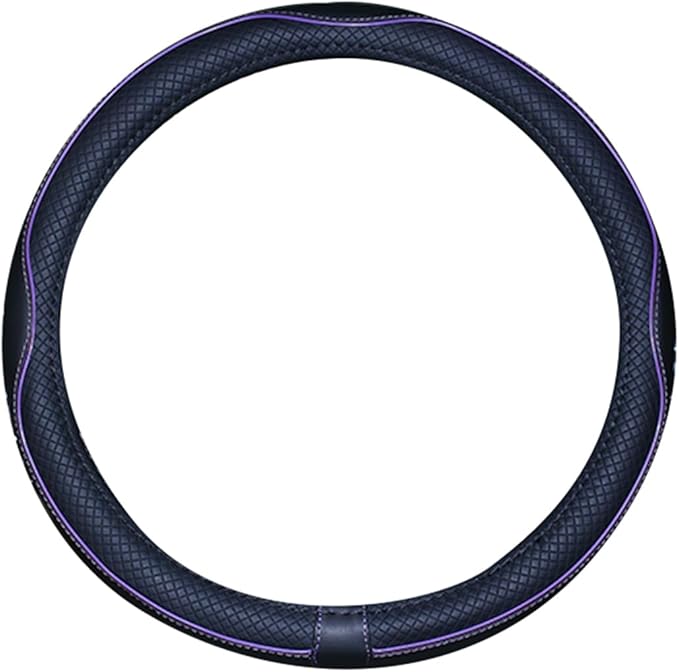 Mayco Bell 2019 New Microfiber Leather Car Extra Large Steering Wheel Cover for Big Trucks (17.5-18'', Purple)