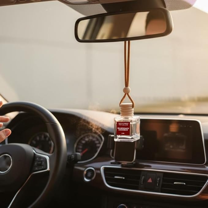 Car Diffuser Oil Refill 1 oz – Essential Oil Car Air Freshener Refill for Hanging Car Diffuser, Long Lasting Fragrance Oil, P