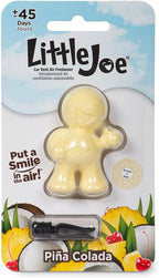 Little Joe 96412 Pina Colada Scent Car Air Freshener Clip Provides Long-Lasting Freshness in a Compact Design, Fights Odors f