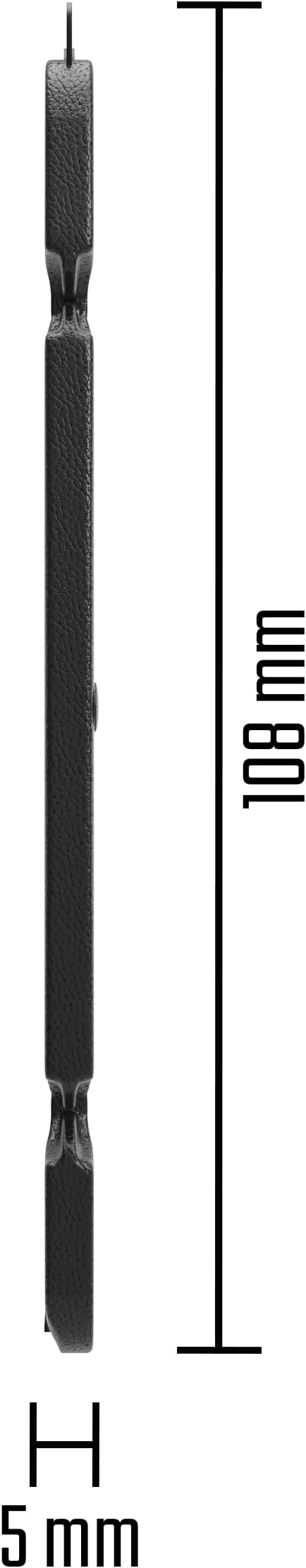 Car Ice Scraper Brass Blade Small Ice Scraper for Car 2 Pack 4-in-1 Ice Scraper Small Ice Scrapers for Car Windshield Frost Wipe Scraper Snow Scraper for Car Original Murska (2-Pack L&P A052 Black)