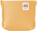 Collapsible Felt APRICOT Storage Bin Mini 3.9"x3.9"x3.9" – Foldable Basket with Handles for Closet, Toy Storage, Laundry Room