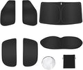 6PCS Window Shades for Chevrole Trailblazer(2021-2025) Accessories – Full Coverage Sun Shade for Side Windows, Rear Triangular & Windshield – UV Protection & Privacy for Camping, Napping, Relaxing