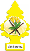 LITTLE TREES Car Air Freshener | Hanging Paper Tree for Home or Car | Vanillaroma | Single Tree per Package