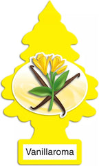 LITTLE TREES Car Air Freshener | Hanging Paper Tree for Home or Car | Vanillaroma | Single Tree per Package