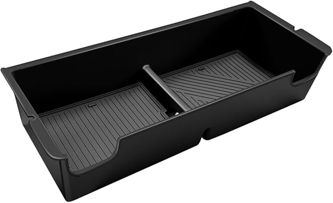 Muslogy Center Console Organizer Compatible with 2026 2025 Ford Expedition Accessories Custom Fit Storage Box ABS Material Insert (Fit with OEM Tray)
