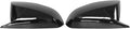Exterior Mirror Cover Fit for Highlander 2020 2021 2022 2023 2024 2025 Door Rearview Mirror Cap Housing Trim, Left & Right Side Glossy Black