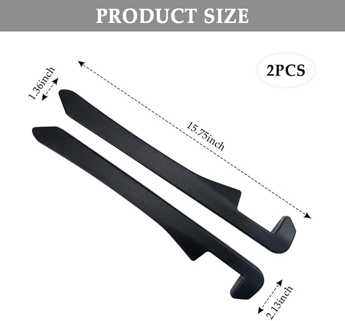 2PCS Car Seat Gap Filler - Car Seat Gap Filler Organizer for Holding Phone,Key,Purse - Universal Car Gap Filler Fits Car Truck SUV Car Interior Accessories (Black/2PCS)…