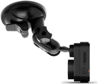 ChargerCity Dash Cam Suction Cup Mount for Garmin Dash Cam 2 3 45 46 47 55 56 57 65W 66W 67W X110 X210 X310 Tandem Speak Plus (Best Viewing Adjustment w/Dual Ball Joint Design)