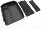 DNA Motoring Front Center Console Organizer Tray Compatible with 16-19 Tesla Model S X, Armrest Storage Box, ZTL-Y-0075