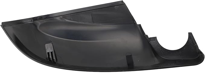Black Shockproof Lower Mirror Cover Cap, Rearview Mirror Lower Trim Covers Replacement for Subaru Impreza Legacy Outback Ascent (Right: 91054FL21A)